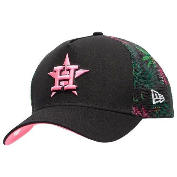 New Era Giants AF Floral Print Trucker Men's Cap‎ Snapback Black One Size - Picture 1 of 9